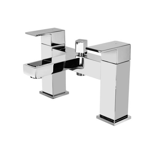 Vema Lys Deck Mounted Bath/Shower Mixer - Chrome
