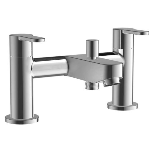 Ari Design Barton Bath/Shower Mixer & Shower Kit - Chrome