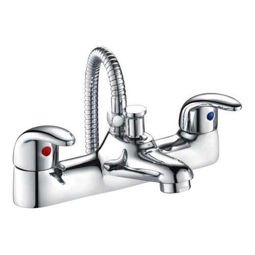 Ari Design Leva Low Pressure Bath/Shower Mixer - Chrome
