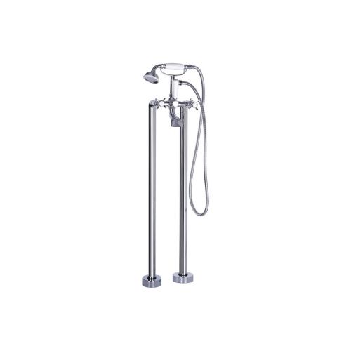 Ari Design Classique Floor Standing Bath/Shower Mixer - Chrome