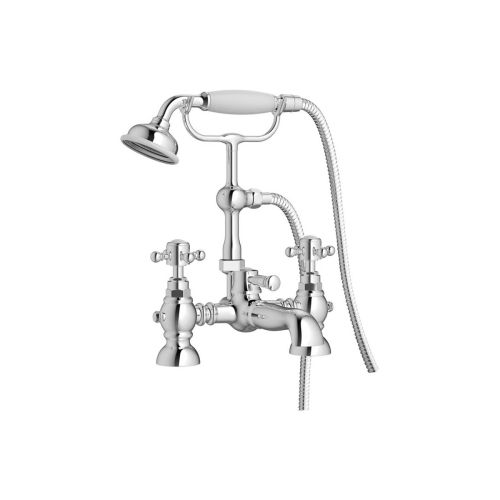 Ari Design Weston Bath/Shower Mixer & Shower Kit - Chrome