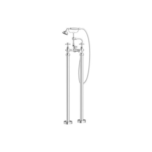 Ari Design Weston Floor Standing Bath/Shower Mixer & Shower Kit - Chrome