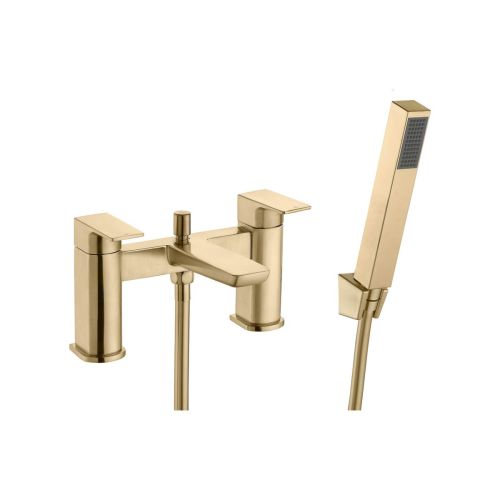Ari Design Berti Bath/Shower Mixer - Brushed Brass