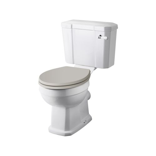 Harrogate Comfort Height Close Coupled Toilet & Soft Close Seat