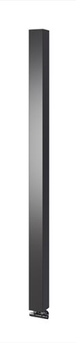 Asquiths Single Tube 1800 x 100mm Radiator - Mineral Anthracite - 17774