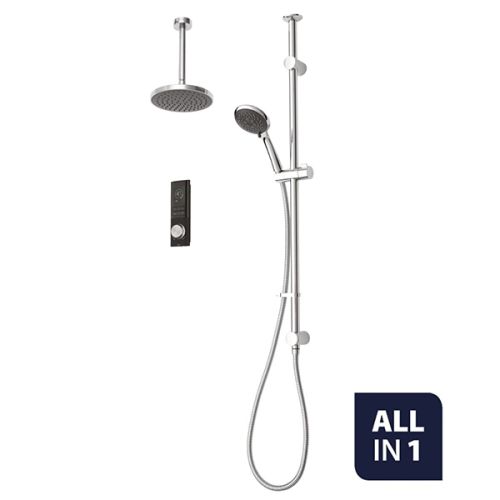 Triton Host Multi Outlet Digital Mixer & Accessory Ceiling Pack for Low Pressure Systems (19375)