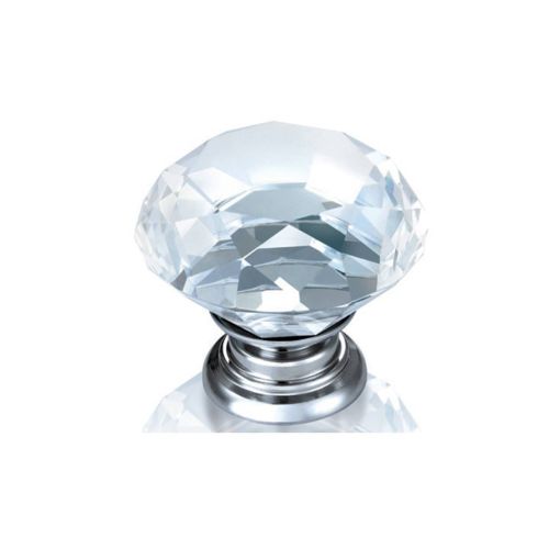Josef Martin Julia 30mm Knob - Chrome/Crystal (13068)