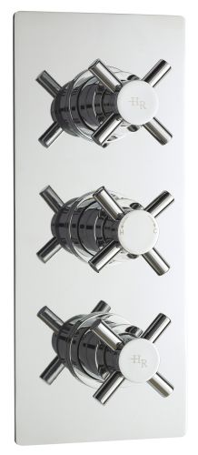 Hudson Reed Tec Crosshead Triple Thermostatic Shower Valve With Diverter KRI3023 (15550)