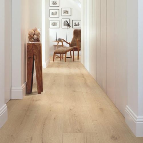 Pergo Sensation Wide Long Plank Laminate Wooden Flooring - 2.952sqm per pack - Seaside Oak (3330)