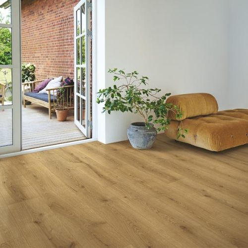 Pergo Sensation Wide Long Plank Laminate Wooden Flooring - 2.952sqm per pack - Chateau Oak (3324)