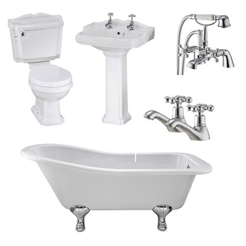Legend Complete Traditional Bathroom Package (11541)