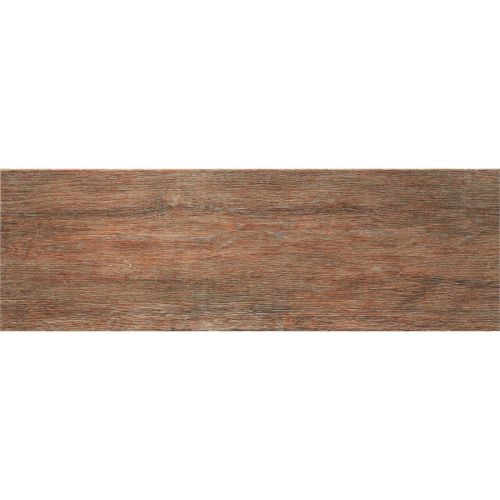 Nebraska Marron 20 x 60cm Wood Effect Tile - 1.08sqm perbox (12628)