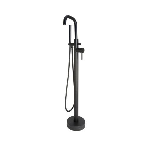 Eliseo Ricci Exclusiv Floor Standing Bath Shower Mixer - Black  (21524)