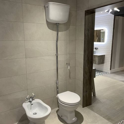 Olympia Impero High Level Toilet & Soft Close Seat (14035)