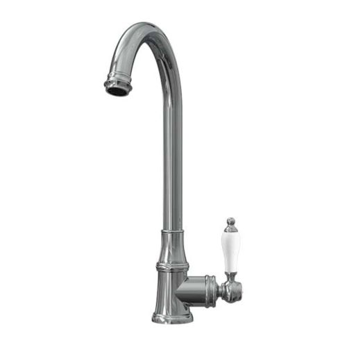 Elect Traditional Style Kitchen Sink Mixer with Swivel Spout & Single Lever - Chrome Finish (19623)
