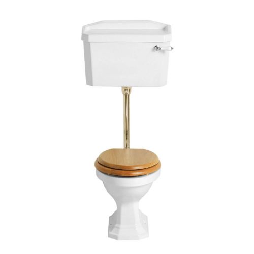 Heritage Granley Low Level Toilet & Cistern - Gold (12761)
