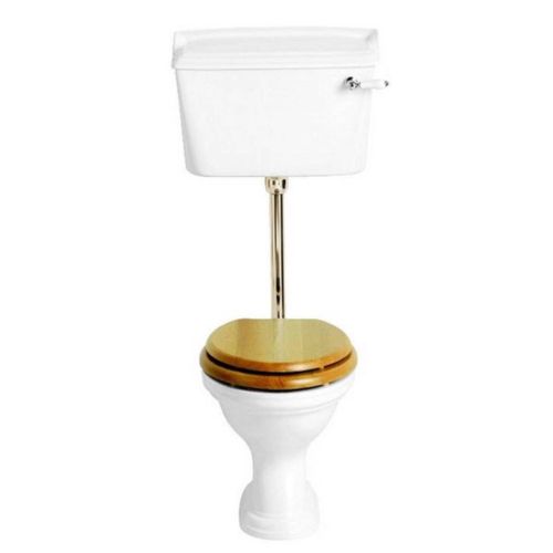 Heritage Dorchester Low Level Toilet & Cistern - Gold (8847)