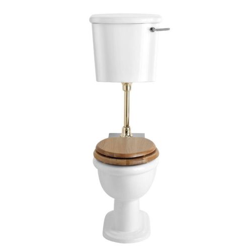 Heritage New Victoria Low Level Toilet & Cistern - Gold (8877)