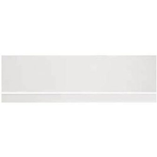 Plain Acrylic 1700mm Front Bath Panel - White Gloss (9170)