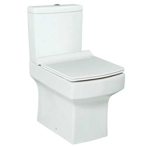 Ruby Close Coupled Toilet & Slimline Toilet Seat (10723)