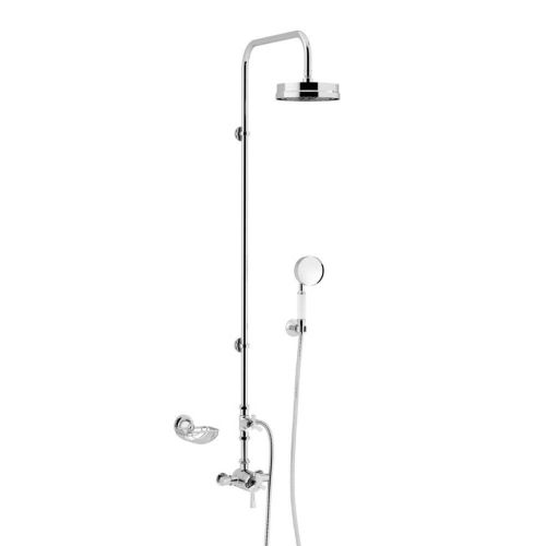 Heritage Gracechurch Exposed Shower with Deluxe Fixed Riser Kit & Diverter to Handset (12666)