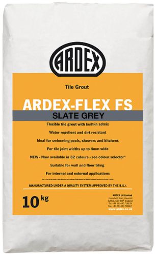 Ardex Flex FS Tile Grout 10KG - Slate Grey - 12783