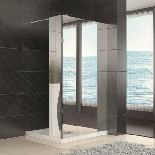 Kiimat Aqua 1000mm Wetroom Panel - Mirror Finish (10411)