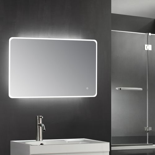 Molly 1200 x 600mm Bluetooth LED Touch Mirror with Demister & Shaver Point