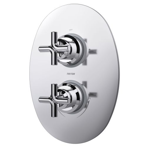 Triton Kensey Dual Control Mixer Shower with Diverter (19422)