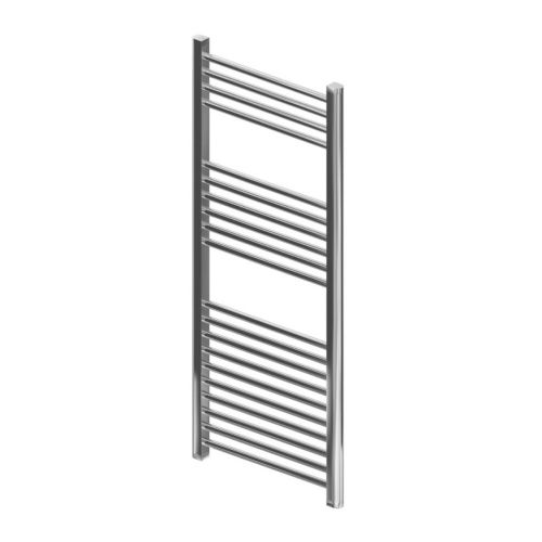 FLOMASTA CURVED ELECTRIC TOWEL RADIATOR CHROME 1100 X 500MM 853BTU 