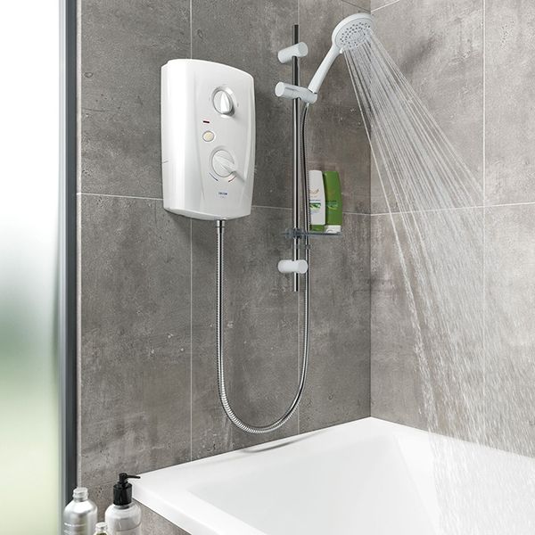 Triton T80 8.5kW ProFit Eco Electric Shower White (10541) Bathshack