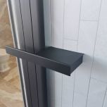  Multi-Purpose 300mm Right Hand Towel Hanger - Matt Black (15568)