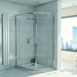 Kiimat Eight² 900 x 760mm Offset Quadrant Shower Enclosure (10590)