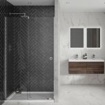 Aquadart Rolla 8 1200mm Sliding Wetroom Panel (10173)