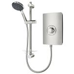 Triton Aspirante 8.5kW Electric Shower - Brushed Steel (10538)