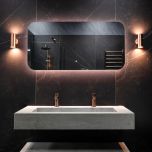 Aura 600 x 1200mm LED Mirror with Demister Pad (5331)