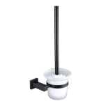 ER Noir Toilet Brush & Holder - Black (7410)