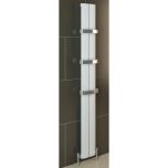 Berlini 1800 x 185mm Aluminium Radiator - Matt White (6249)