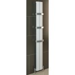 Berlini 1800 x 185mm Aluminium Radiator - Matt White (6249)