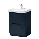 Happi 600mm Floorstanding Vanity Unit & Basin - Basalt (12291)