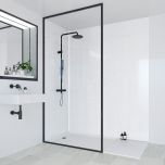 Multipanel Classic Collection Frost White 1200mm Shower Panel (3440)