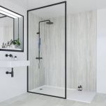 Multipanel Classic Collection Jupiter Silver 598mm Premier Shower Panel (3880)