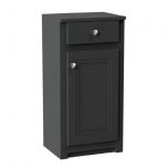 Classica 400mm Side Cabinet with Drawer - Charcoal Grey (13303)