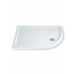 Elements 1000 x 900mm Offset Quadrant Slim Line Shower Tray - Right Hand (1556)