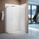 Merlyn Vivid Boost 900x760mm 2 Door Offset Quadrant