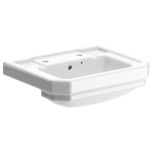 Moods Bathrooms to Love Sherbourne 2 Tap Hole Semi Recessed Basin  (13664)
