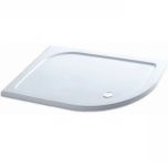 Volente 1100 x 800mm Offset Quadrant Shower Tray - Right Hand (11081)