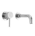 Sagittarius Ergo 2 Hole Wall Mounted Basin Mixer (2100)