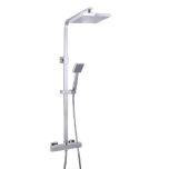 Eliseo Ricci Pro Square Thermostatic Rain Shower (11107)