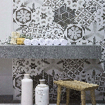 Esagono Idra 25.8 x 29cm Porcelain Wall & Floor Tile - 1sqm perbox (14120)